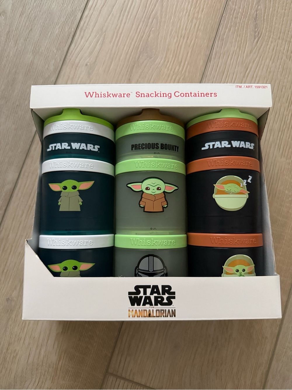 NIB Whiskware Snacking Containers